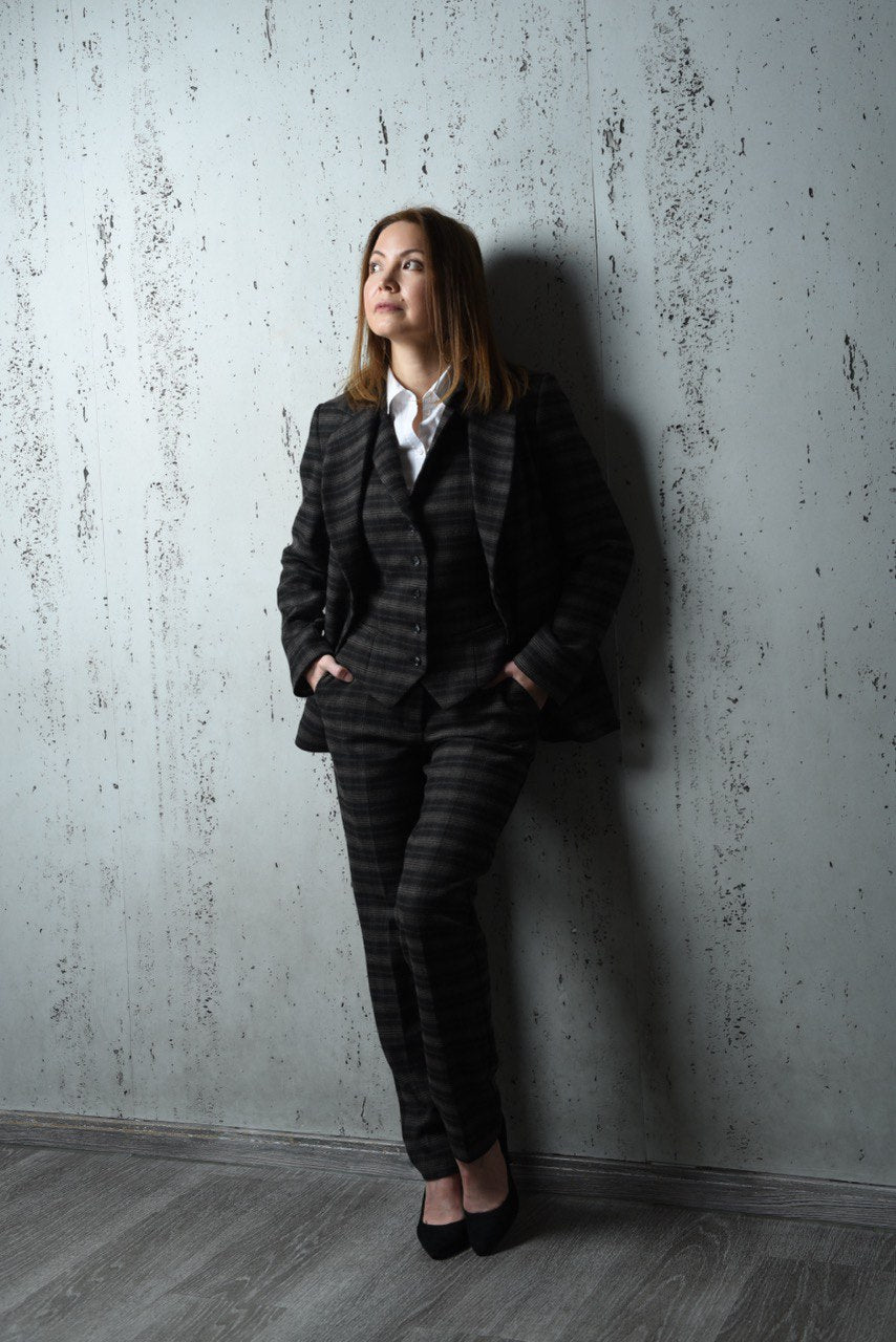Blazer schoko braun