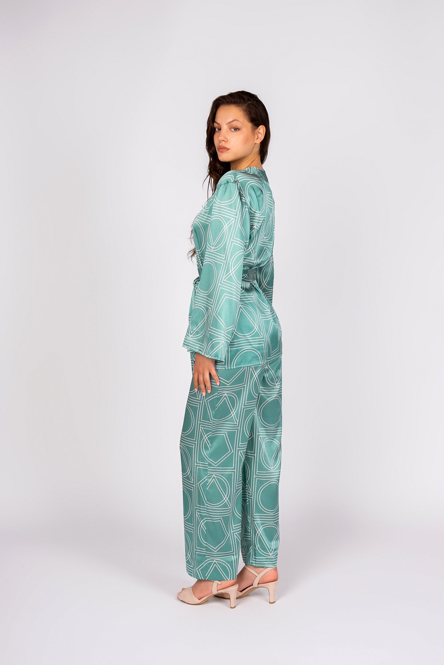 Seidenbluse