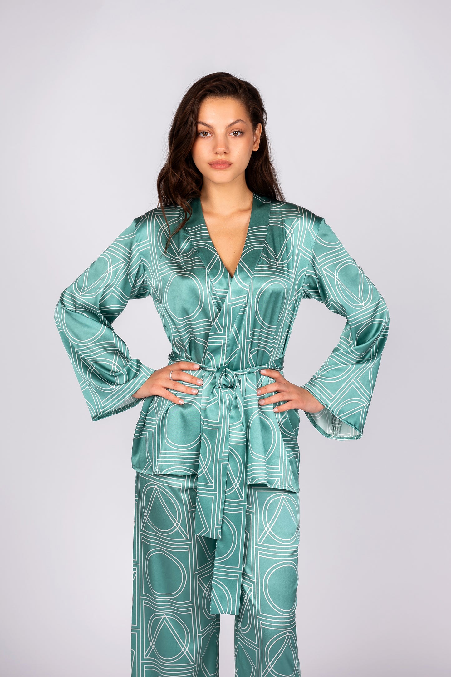 Seidenbluse