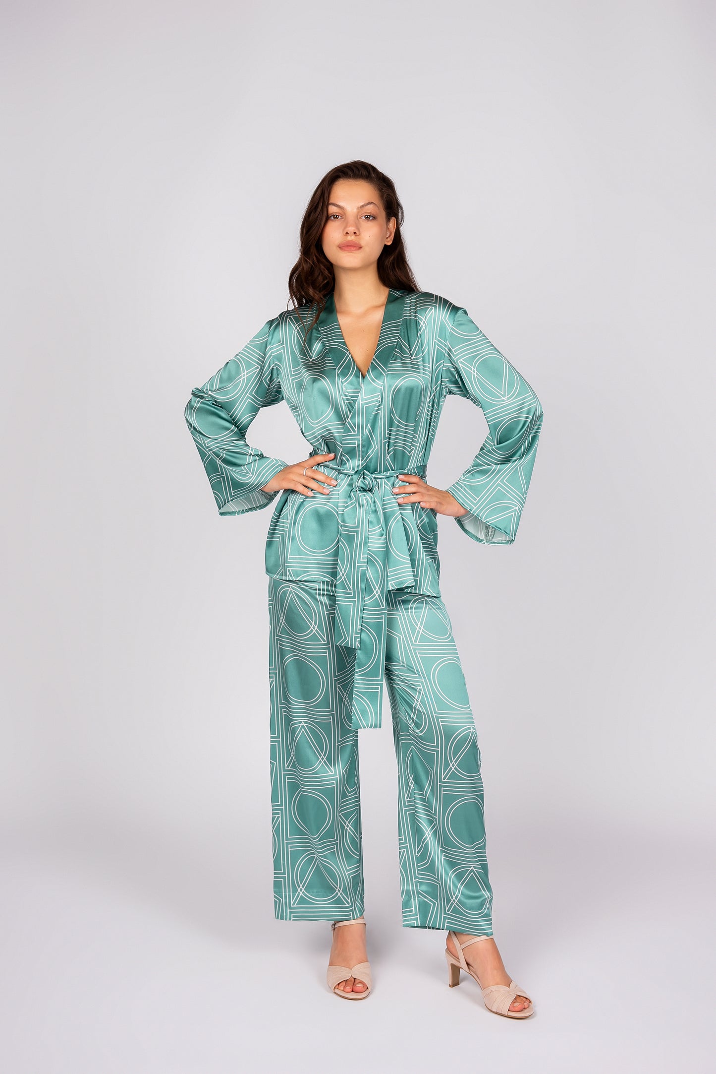Seidenbluse