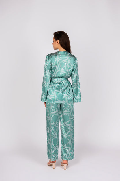 Seidenbluse