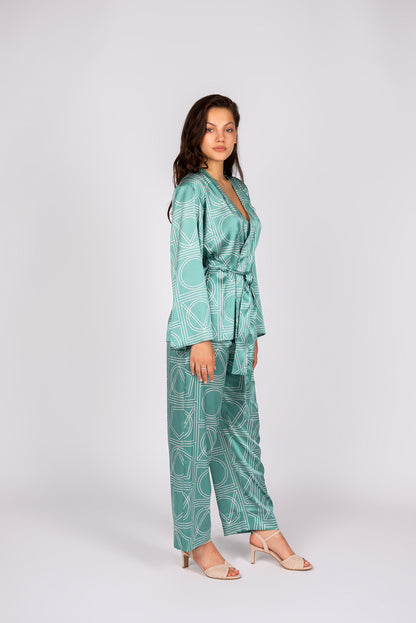 Seidenbluse