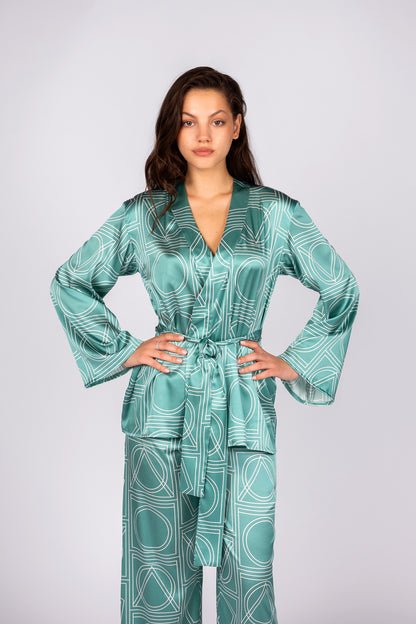 Seidenbluse