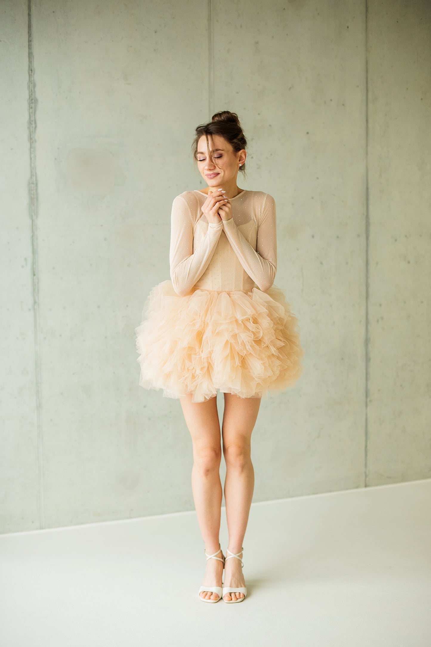 Kleid mit Korsettoberteil