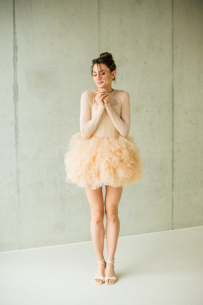 Kleid mit Korsettoberteil